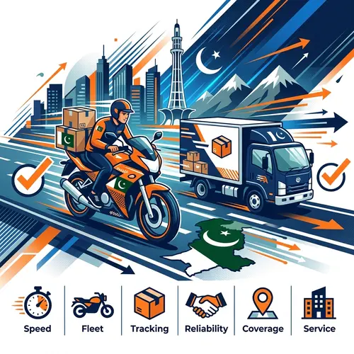 Courier Showdown in Pakistan