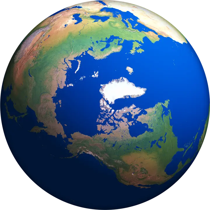 Interactive moving globe